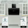 KB ELEMENTS Dunstabzugshaube 60 cm, 650 m³/h, Touch- und Produktbild-Vorschau 5