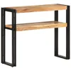 vidaXL Stolik 90x30x75 cm z litego drewna akacjowego Podgląd zdjęcia produktu 5