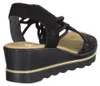 Rieker Damen Sandalette Schwarz Voir les images du produit 28