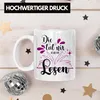 Trendation - Leseratte Tasse Geschenk Bücher Lesen Die Tut Produktbild-Vorschau 3