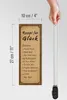 Holzschild Spruch 10x27cm Rezept für Glück 2 Tassen Freude Produktbild-Vorschau 6