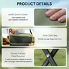 Opklapbare kruk - Campingkruk met draagtas - 31 x 31 x 28 Productafbeelding-voorbeeld 3