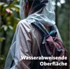 8x Einweg Regenjacke mit Kaputze transparent Einheitsgröße Produktbild-Vorschau 4