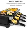 Klarstein Sirloin, raclette gril, 1500W, 2 v 1, 8 osob, Náhled obrázku produktu 5