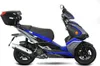 Motorroller Striker 50 ccm 45km/h, Euro 5, blau, mit Top Produktbild-Vorschau 2