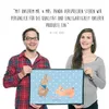 Mr. & Mrs. Panda fußmatte Hasen Muschel 50 x 75 cm - Blau Produktbild-Vorschau 4