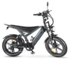 Fatbike GT-20 Grau 20x4.0 Reifen 250W Motor 48V 15Ah Akku Produktbild-Vorschau 1
