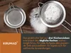 KRUMAD Keukenset met 3 zeven, roestvrij staal, fijnmazig Productafbeelding-voorbeeld 6