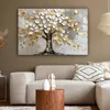 Leinwand Bilder 120x80 cm - Lebensbaum - Beige - Grau - Produktbild-Vorschau 5