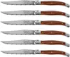Steakmesser 6-tlg. Holz Laguiole Premium Podgląd zdjęcia produktu 2