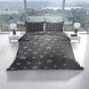 Fleece Bettwäsche mit Sternenmuster in Grau Kuschelig und Produktbild-Vorschau 3