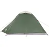 vidaXL Tente de camping dôme 3 personnes Vert Étanche Voir les images du produit 7