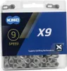 A product package for a KMC X9 bicycle chain. Náhľad obrázku produktu