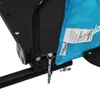 vidaXL Rimorchio per bicicletta blu Tessuto Oxford e ferro Anteprima dell’immagine prodotto 11