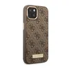 A brown Guess iPhone 14 & 13 hardcase backcover with a gold camera and buttons. Náhled obrázku produktu