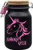 Spardose Geld Geschenk Ideen Einhorn Kasse Schwarz Größe XL Produktbild-Vorschau 1