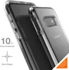A transparent phone case is shown on a Samsung Galaxy S10e. Produktbild-Vorschau