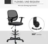Kancelářská židle Vinsetto Mesh Ergonomická kancelářská Náhled obrázku produktu 5