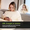 heimtexland ® Ärmeldecke TV Kuscheldecke mit Ärmeln Taschen Produktbild-Vorschau 2