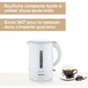 Severin WK 4325, 1,7 L, 2200 W, Biela, Plast, Bezšnúrový Náhľad obrázku produktu 9