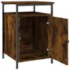 vidaXL Comodino rovere fumé 40x42x60 cm materiale a base di Anteprima dell’immagine prodotto 5