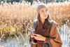 Giesswein Unisex Longbeanie Hohloh mit Rippmuster aus Wolle in schwarz Voir les images du produit