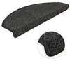 Stufenmatten Ariston Halbrund 65x24cm Trittfläche Anthrazit Produktbild-Vorschau 1