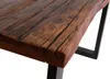 Baumkantentisch Rough Wood Platte 200 cm schwarz Ramon Produktbild-Vorschau 7