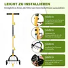 Rasenlüfter 2-in-1 manuell - Gartenkralle mit 24 Spikes für Produktbild-Vorschau 2