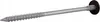 A single screw with a washer on a white background. Produktbild-Vorschau