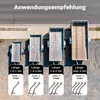 Wiltec 3x Flachplanenbügel 108-150 cm für Anhänger, Produktbild-Vorschau 8