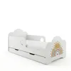 Happy Babies Novula Kinderbett mit Rausfallschutz Junge Produktbild-Vorschau 1
