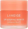 A close-up studio shot of a LANEIGE Lip Sleeping Mask EX in Grapefruit flavor. Produktbild-Vorschau