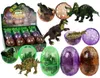 Leantoys Dinosaurier Figur Ei 3 Farben 9 cm Produktbild-Vorschau 1