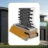 AMK Fassadenpaneele 010 Schwarz – Steinoptik Fassade mit Marmorgranulat Produktbild-Vorschau