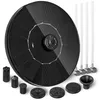 GARDEBRUK® Fontaine solaire flottante 7 buses Noir 1,4 Watt Voir les images du produit 1