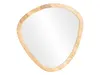 Spiegel Barani oval 50cm kleiner Wandspiegel Holzrahmen Produktbild-Vorschau 1