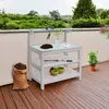 Pflanztisch MCW-N55, Gärtnertisch Blumentisch Pflanzregal, Produktbild-Vorschau 9