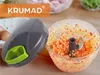 KRUMAD Manueller Zwiebel Zerkleinerer 500 ml, Gemüse Produktbild-Vorschau 2