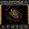 KAISERTAL® Grillpfanne - 26cm Premium Grillpfanne Gusseisen Produktbild-Vorschau 3