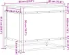 Úložný box s víkem kouřový dub 60x40x51,5 cm kompozitní Náhled obrázku produktu 10