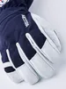 Skihandschuh "Army Leather Heli Ski - 5 finger" von Hestra; navyblau mit grauen Lederdetails. Produktbild-Vorschau