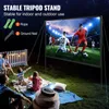 VEVOR Schermo per proiettore con supporto 120 pollici HD 4K Anteprima dell’immagine prodotto 4