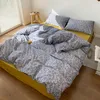 Sada povlečení 220x240 cm, šedá, 3dílná, 100% bavlna, Náhled obrázku produktu 3
