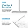 Douchewisser, telescopisch, 30-120 cm, grijs, met houder, Productafbeelding-voorbeeld 3