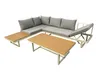 greemotion Gartenlounge-Set Lima Aluminium beige grau mit Produktbild-Vorschau 5
