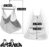 XXL Hängesessel für 2 Personen185x130 Hängestuhl bis 150kg Produktbild-Vorschau 7