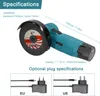 szlifierka kątowa 12V 11000RPM M5 z silnikiem szczotkowym - Podgląd zdjęcia produktu 7