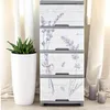 KMND ALPHA Hochglanz-Blumentopf Weiß 2er Set Ø27 × 51 cm Produktbild-Vorschau 7