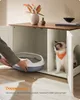 FEANDREA Katzentoilette,80x53x49,2cm,mit herausnehmbarem Produktbild-Vorschau 5